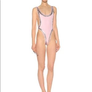 Norma Kamali Marissa one piece swimsuit NWOT